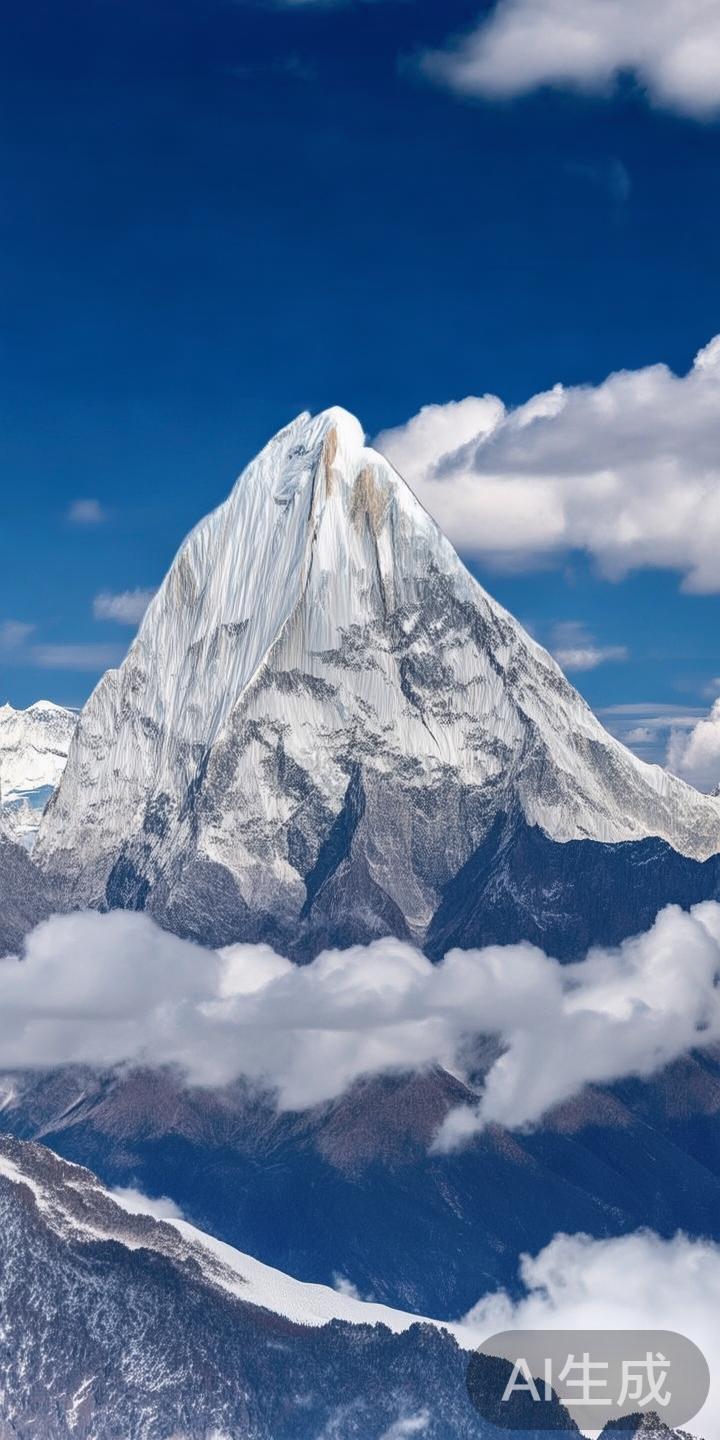 在广袤无垠的喜马拉雅山脉中，屹立着一座令人心驰神往